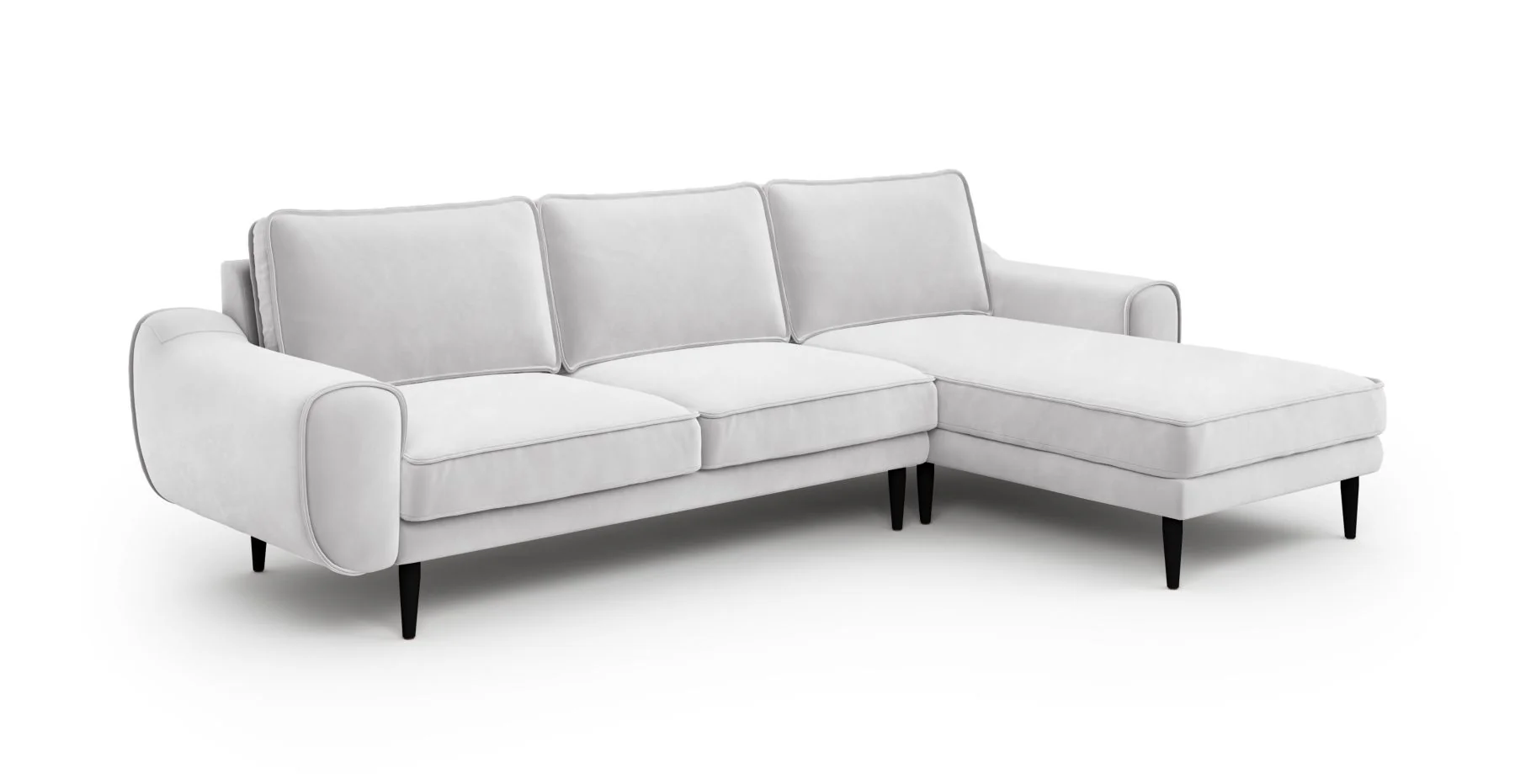 Klem 280 x 171 Köşe Ahşap Ayak - Kadife - Image 77