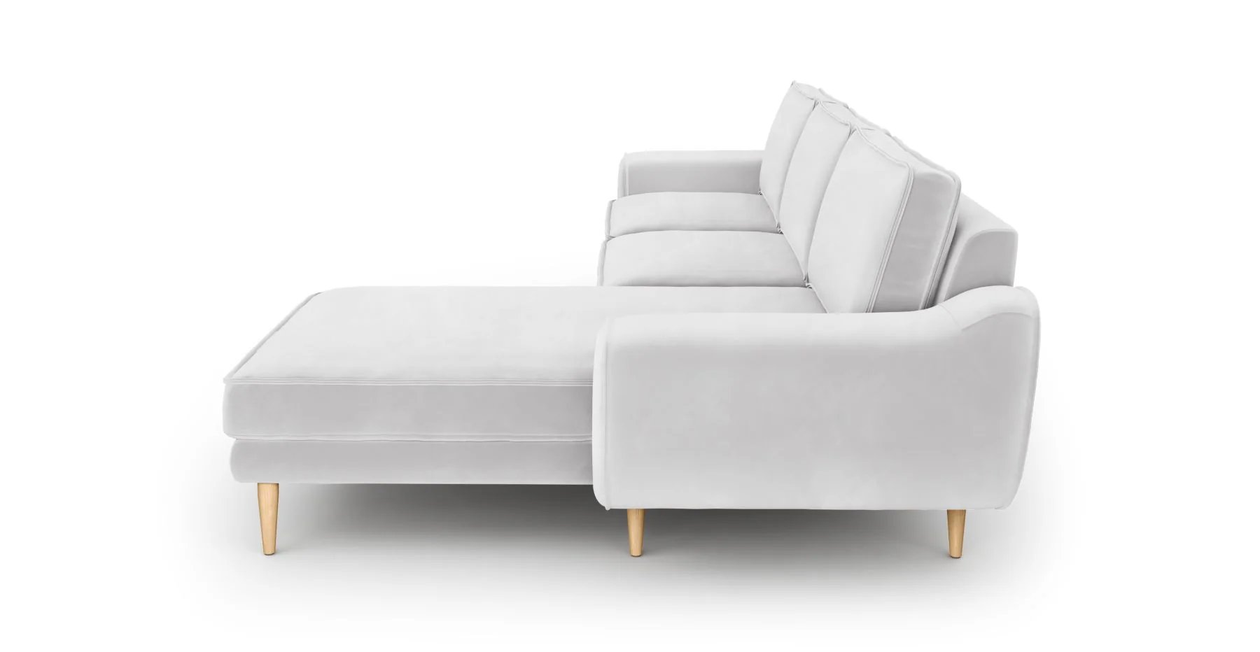 Klem 280 x 171 Köşe Ahşap Ayak - Kadife - Image 82