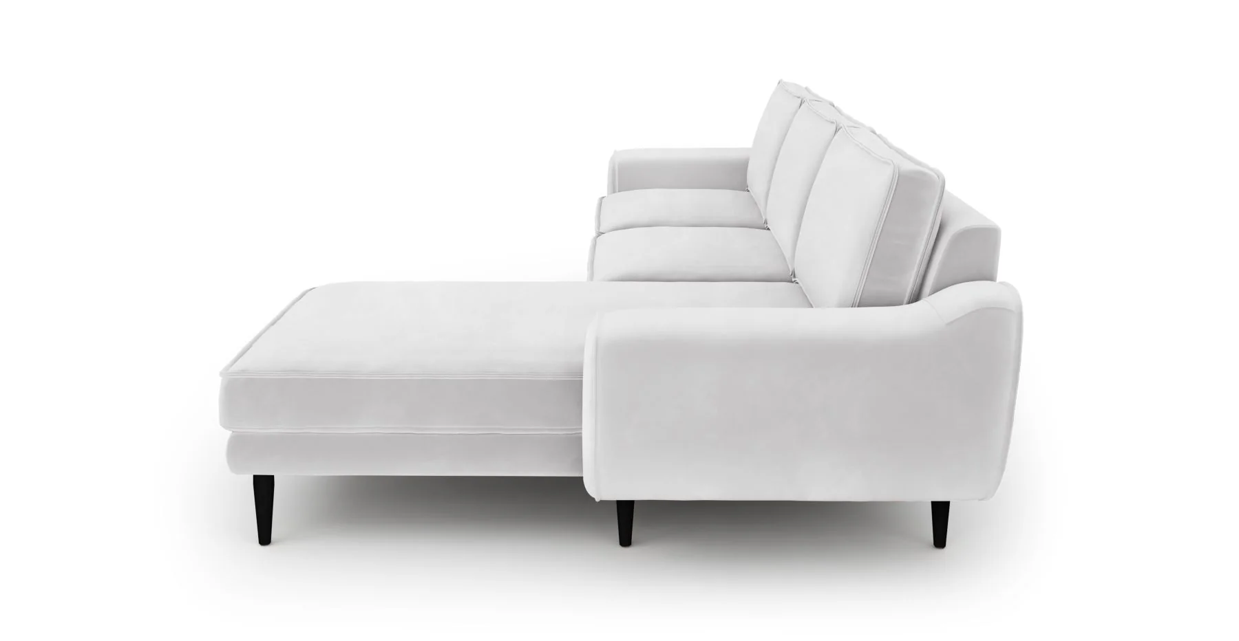 Klem 280 x 171 Köşe Ahşap Ayak - Kadife - Image 83