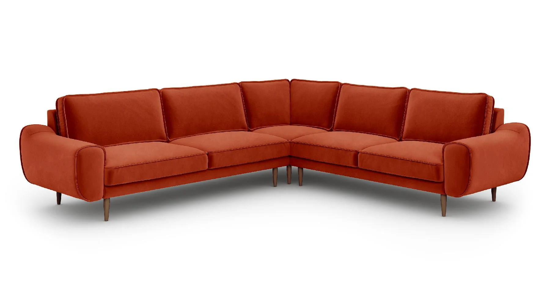 Klem 290 x 264 Köşe Ahşap Ayak - Kadife - Image 11