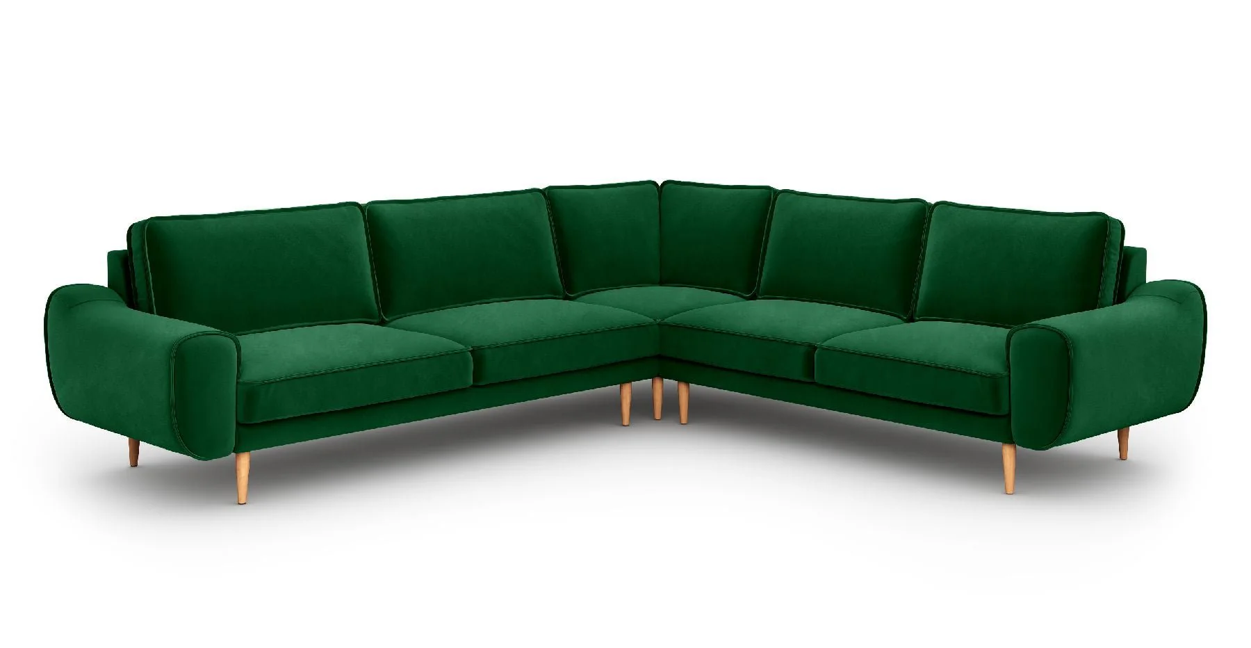 Klem 290 x 264 Köşe Ahşap Ayak - Kadife - Image 18