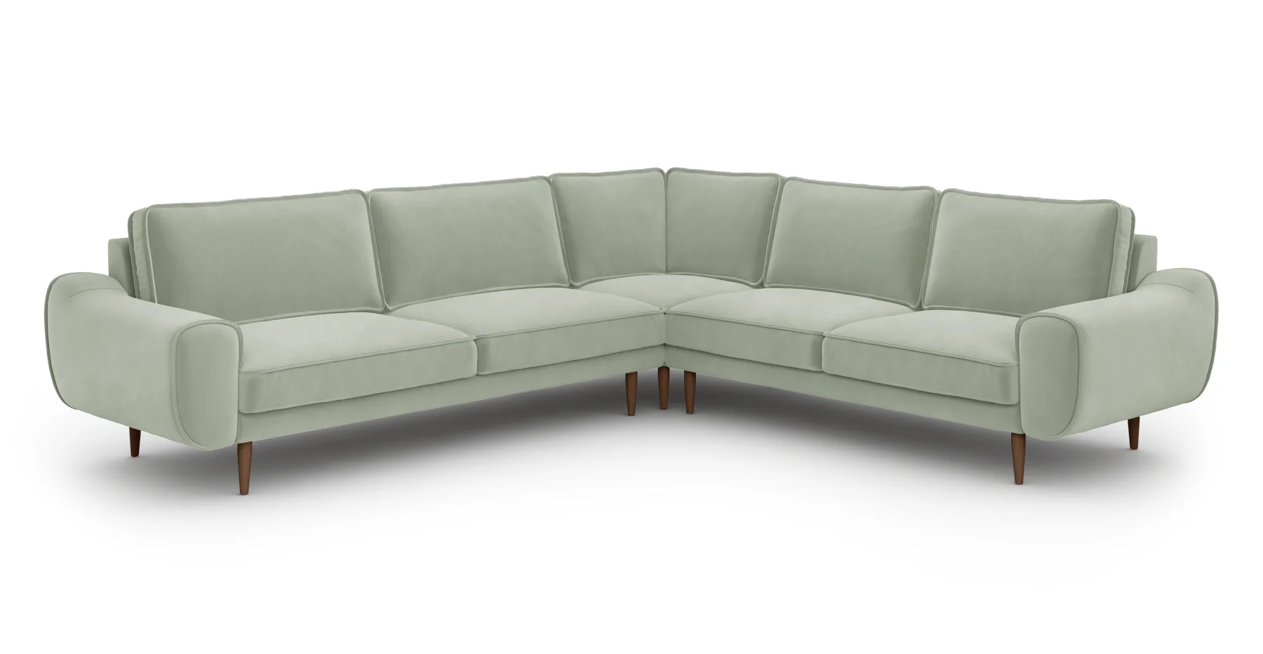 Klem 290 x 264 Köşe Ahşap Ayak - Kadife - Image 20