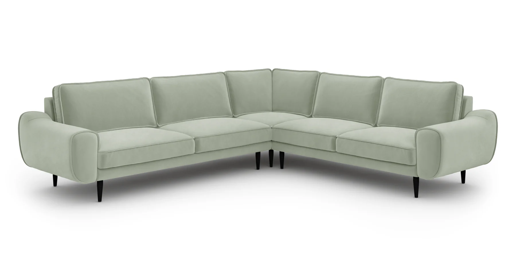 Klem 290 x 264 Köşe Ahşap Ayak - Kadife - Image 22