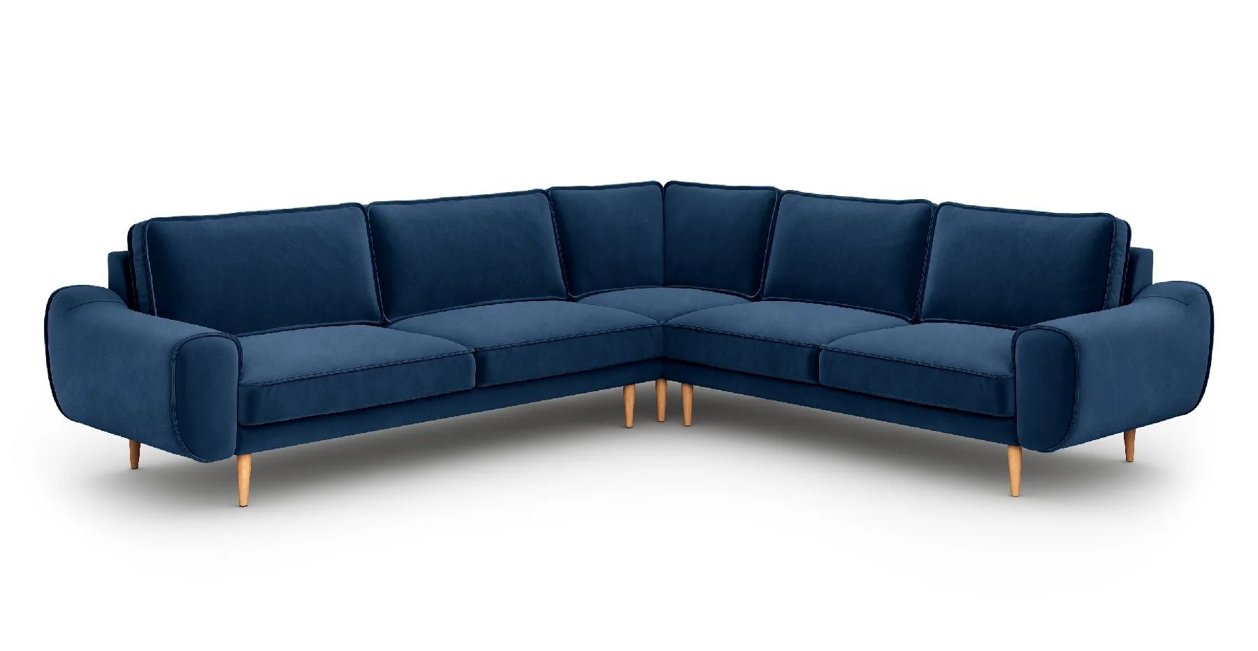 Klem 290 x 264 Köşe Ahşap Ayak - Kadife - Image 3