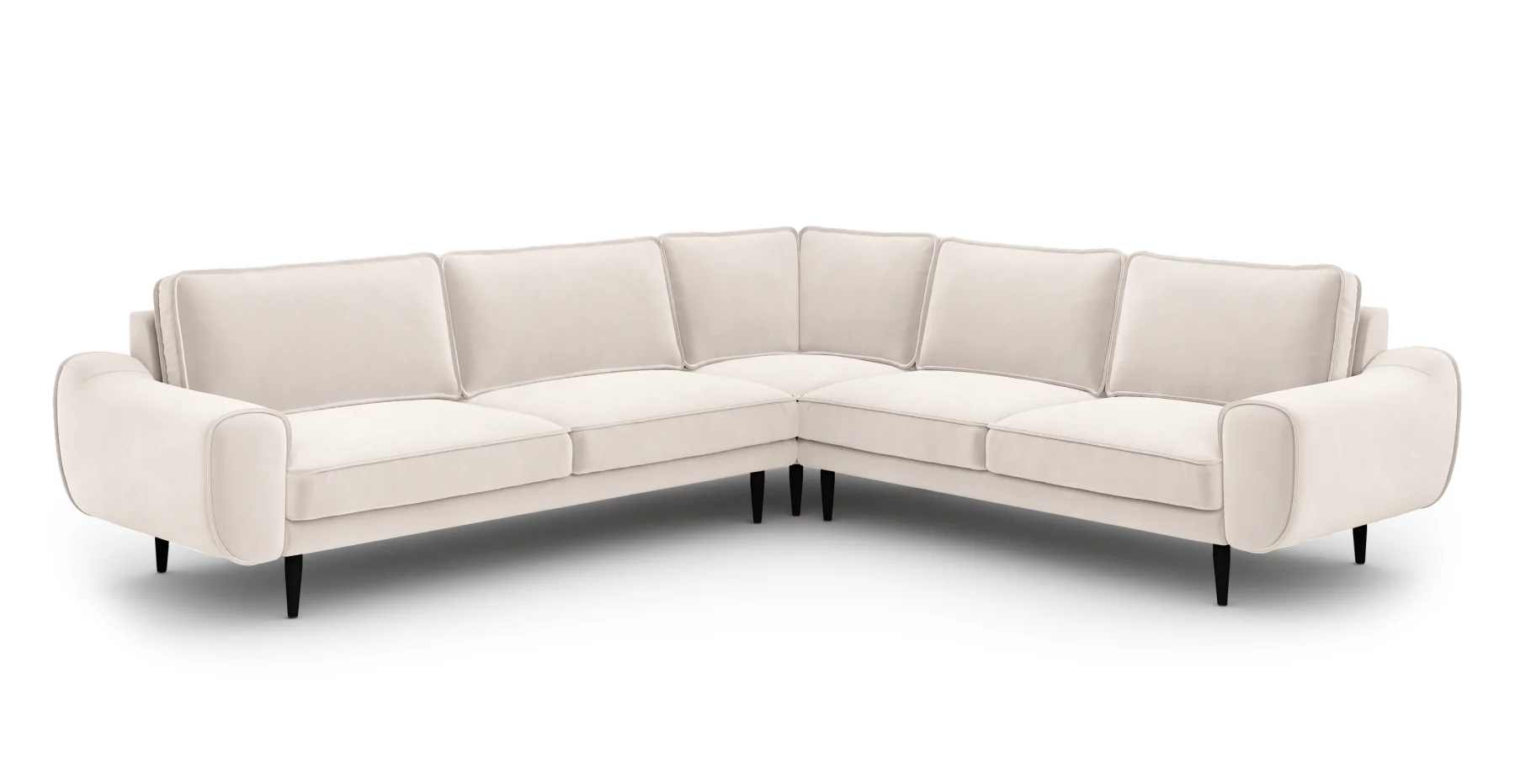 Klem 290 x 264 Köşe Ahşap Ayak - Kadife - Image 39