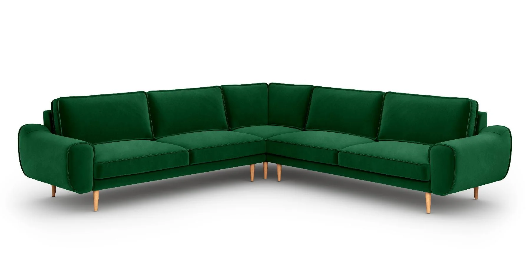 Klem 290 x 290 Köşe Ahşap Ayak - Kadife - Image 18