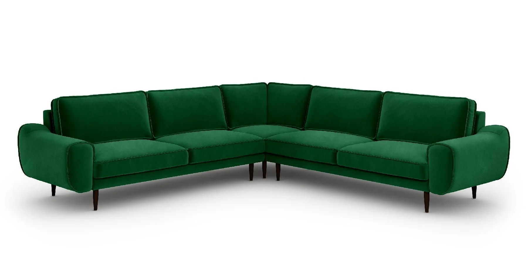 Klem 290 x 290 Köşe Ahşap Ayak - Kadife - Image 19