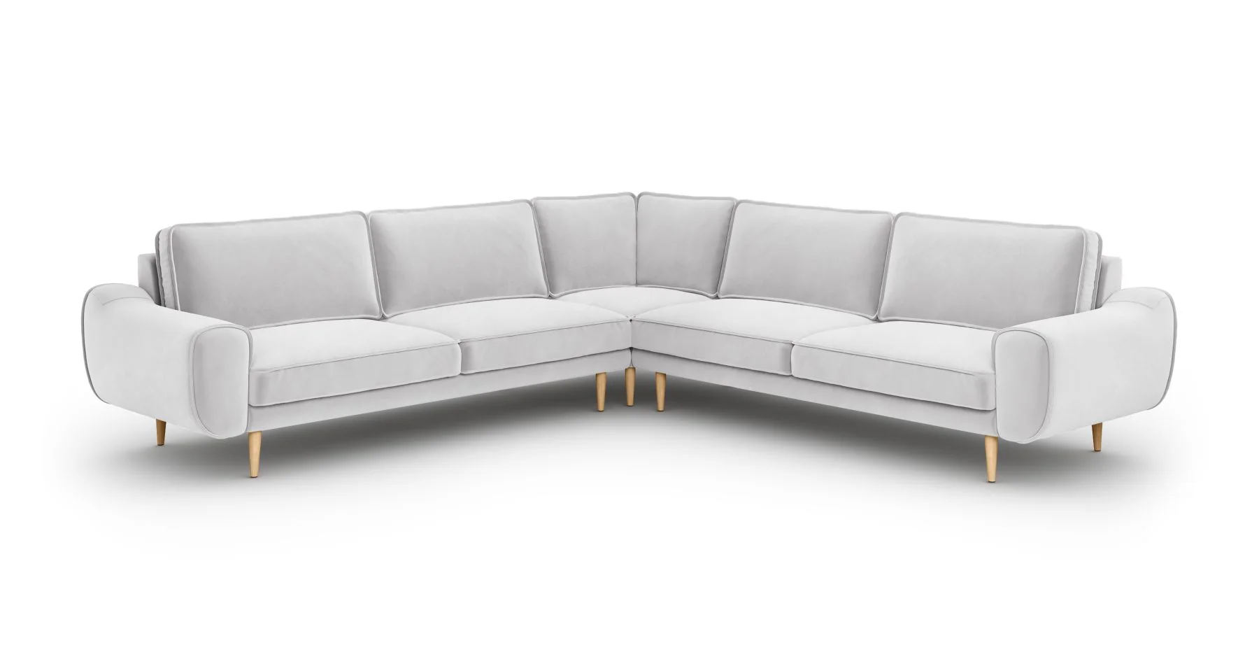 Klem 290 x 290 Köşe Ahşap Ayak - Kadife - Image 24