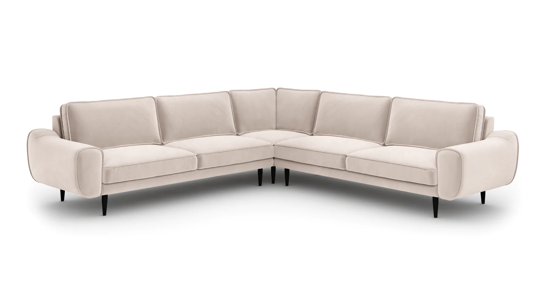 Klem 290 x 290 Köşe Ahşap Ayak - Kadife - Image 35