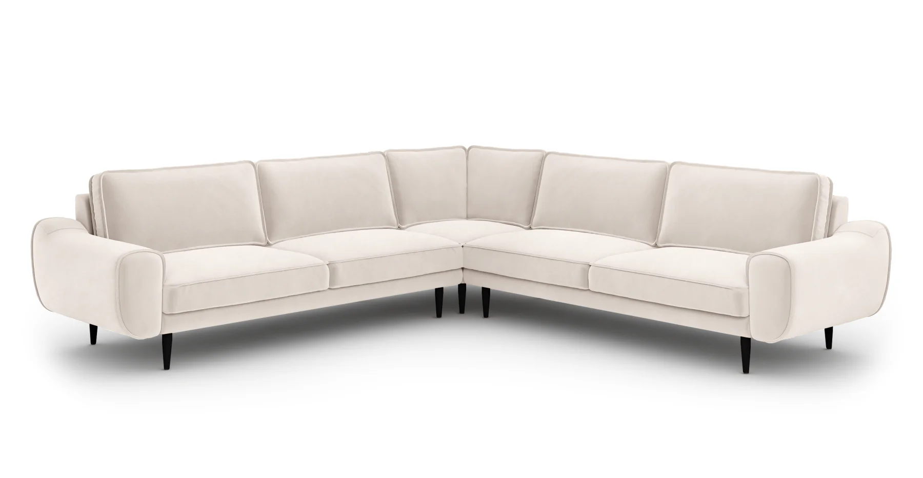 Klem 290 x 290 Köşe Ahşap Ayak - Kadife - Image 39