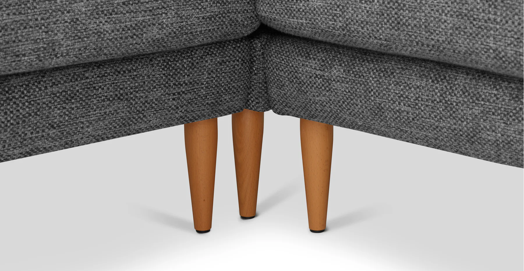Klem 290 x 264 Köşe Ahşap Ayak - Doğal Doku - Image 40