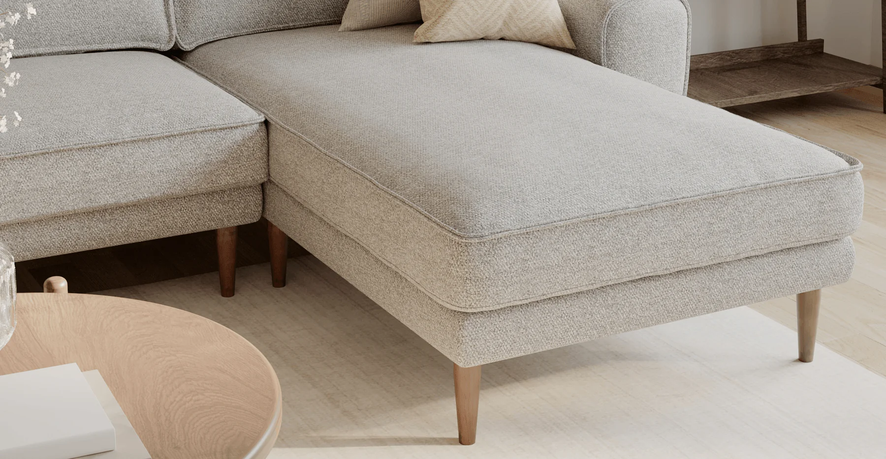 Klem 306 x 171 Köşe Ahşap Ayak - Bukle - Image 5