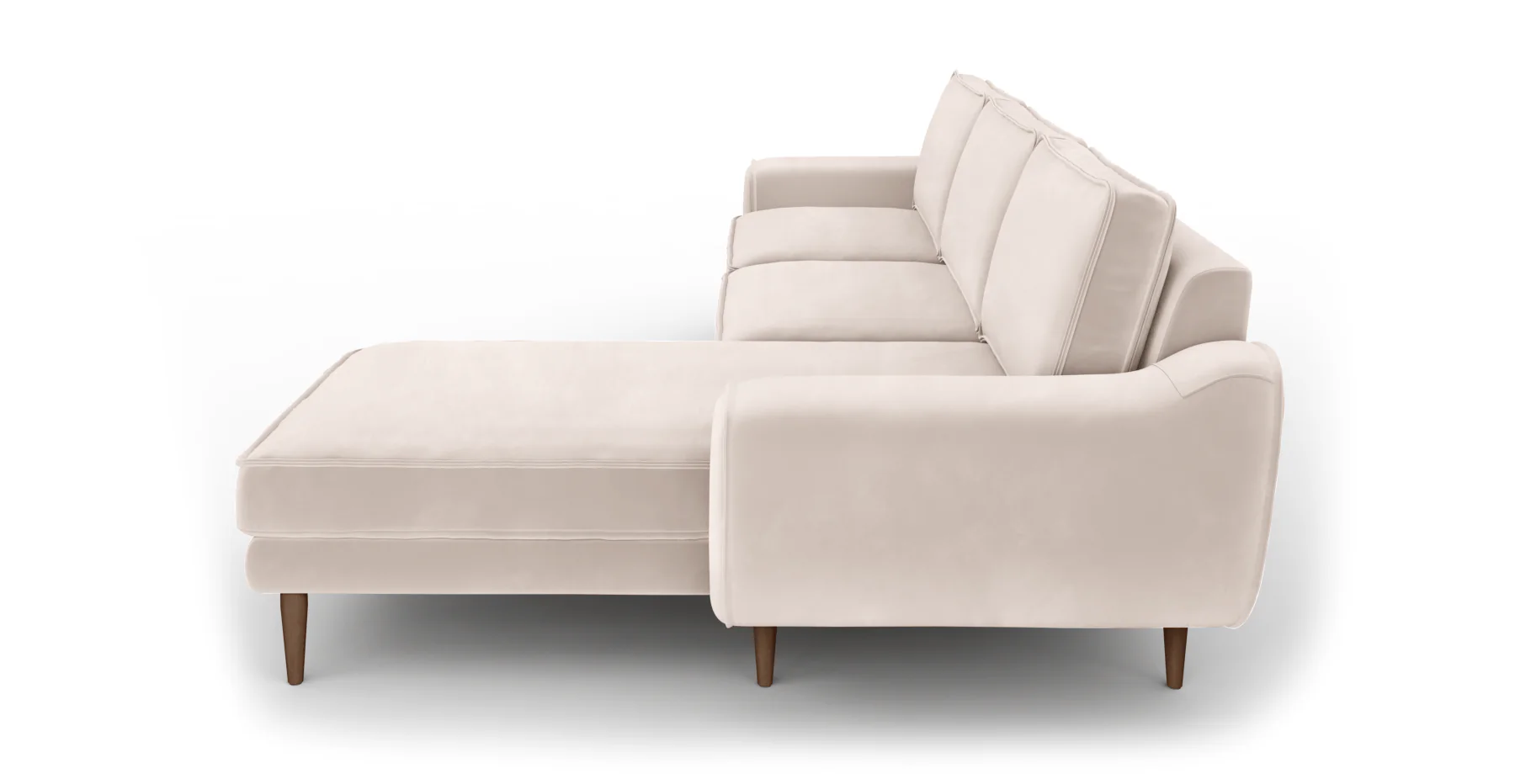 Klem 306 x 171 Köşe Ahşap Ayak - Kadife - Image 103