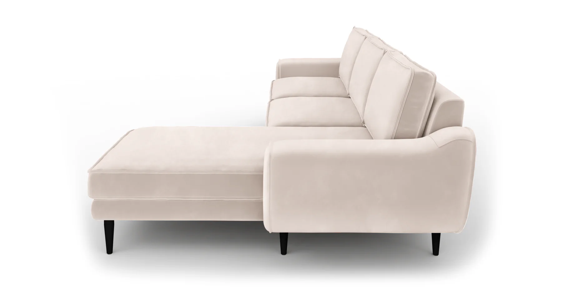Klem 306 x 171 Köşe Ahşap Ayak - Kadife - Image 105