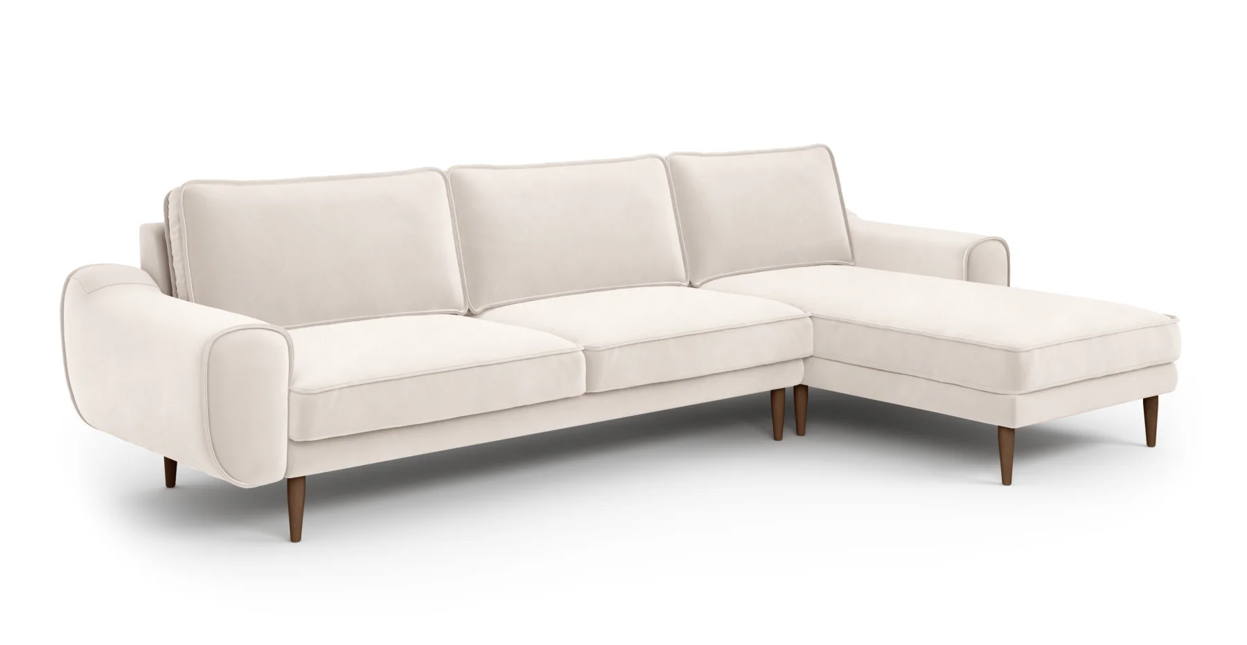 Klem 306 x 171 Köşe Ahşap Ayak - Kadife - Image 110