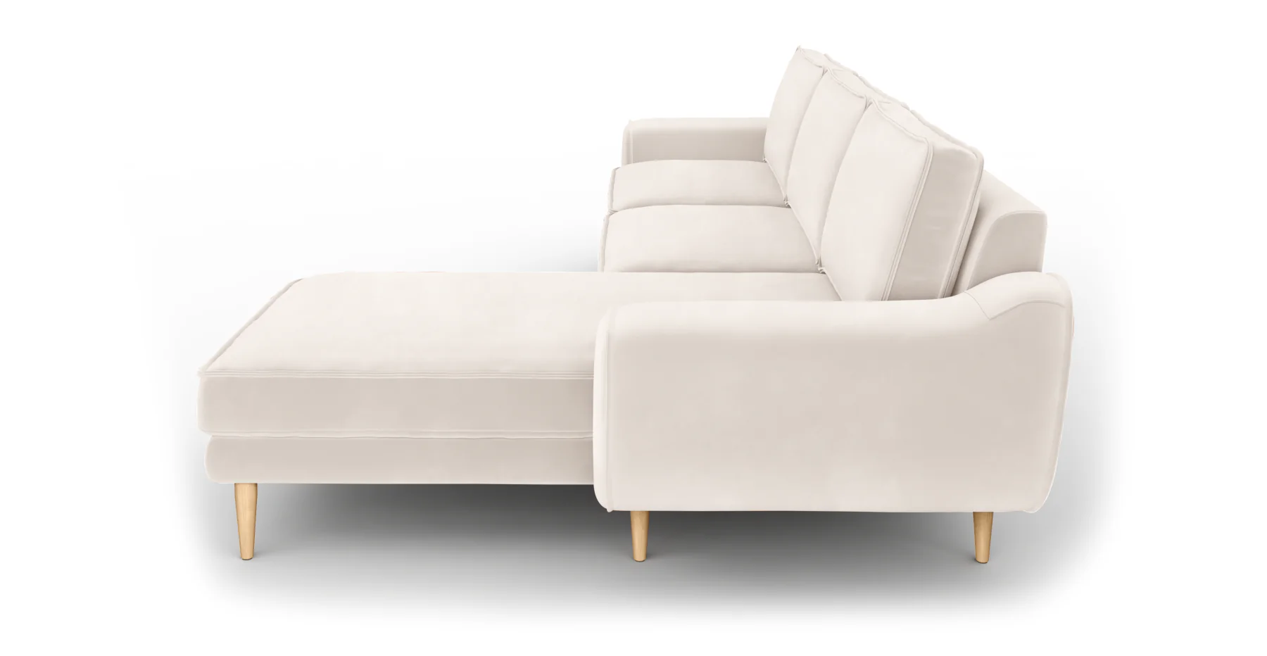 Klem 306 x 171 Köşe Ahşap Ayak - Kadife - Image 117