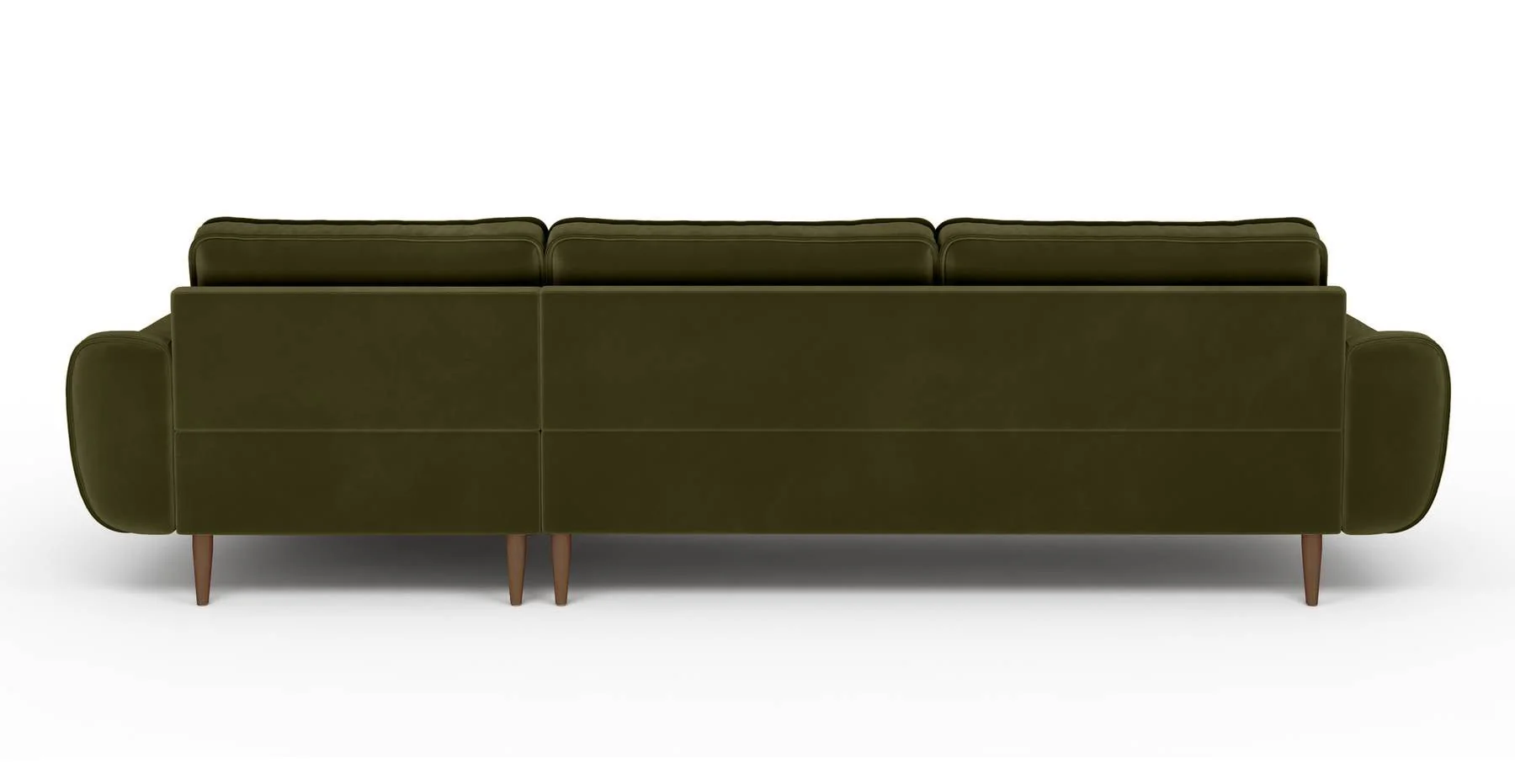 Klem 306 x 171 Köşe Ahşap Ayak - Kadife - Image 16