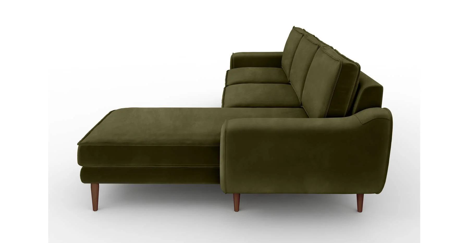 Klem 306 x 171 Köşe Ahşap Ayak - Kadife - Image 17