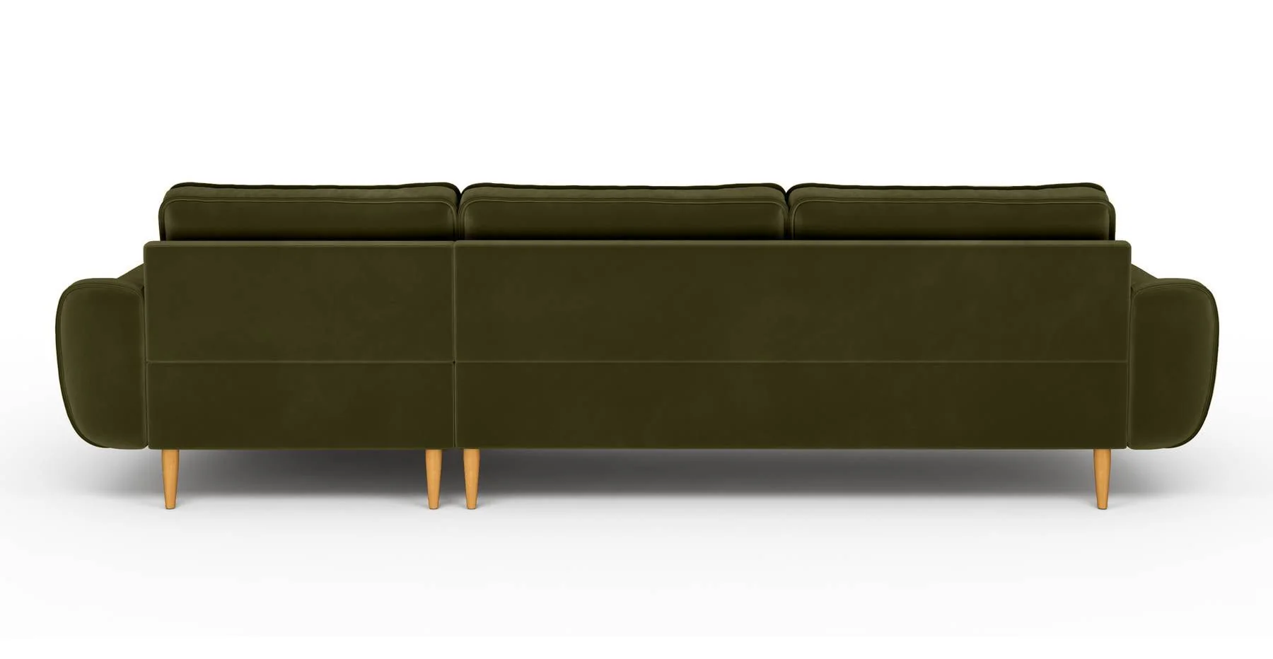Klem 306 x 171 Köşe Ahşap Ayak - Kadife - Image 20