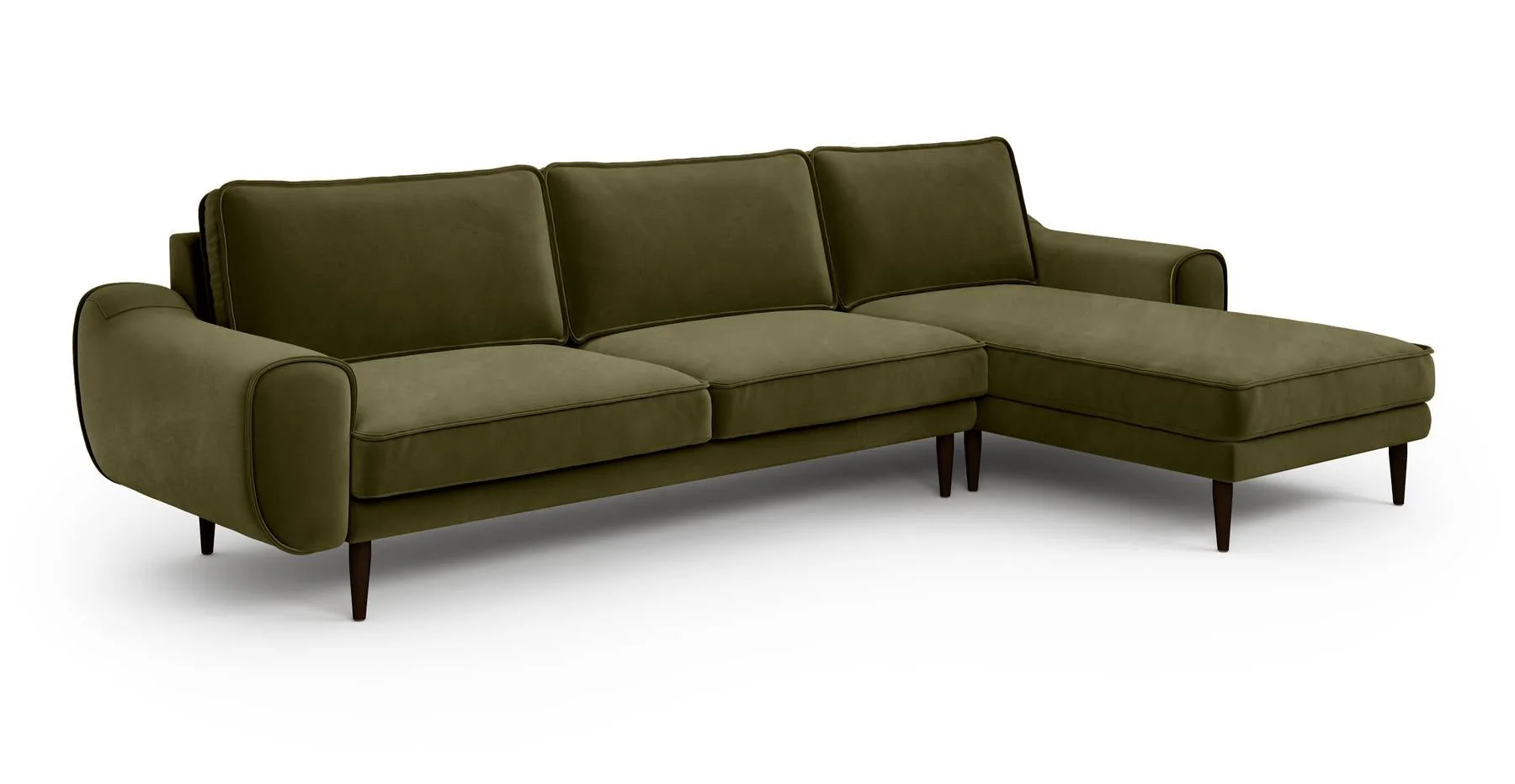 Klem 306 x 171 Köşe Ahşap Ayak - Kadife - Image 27