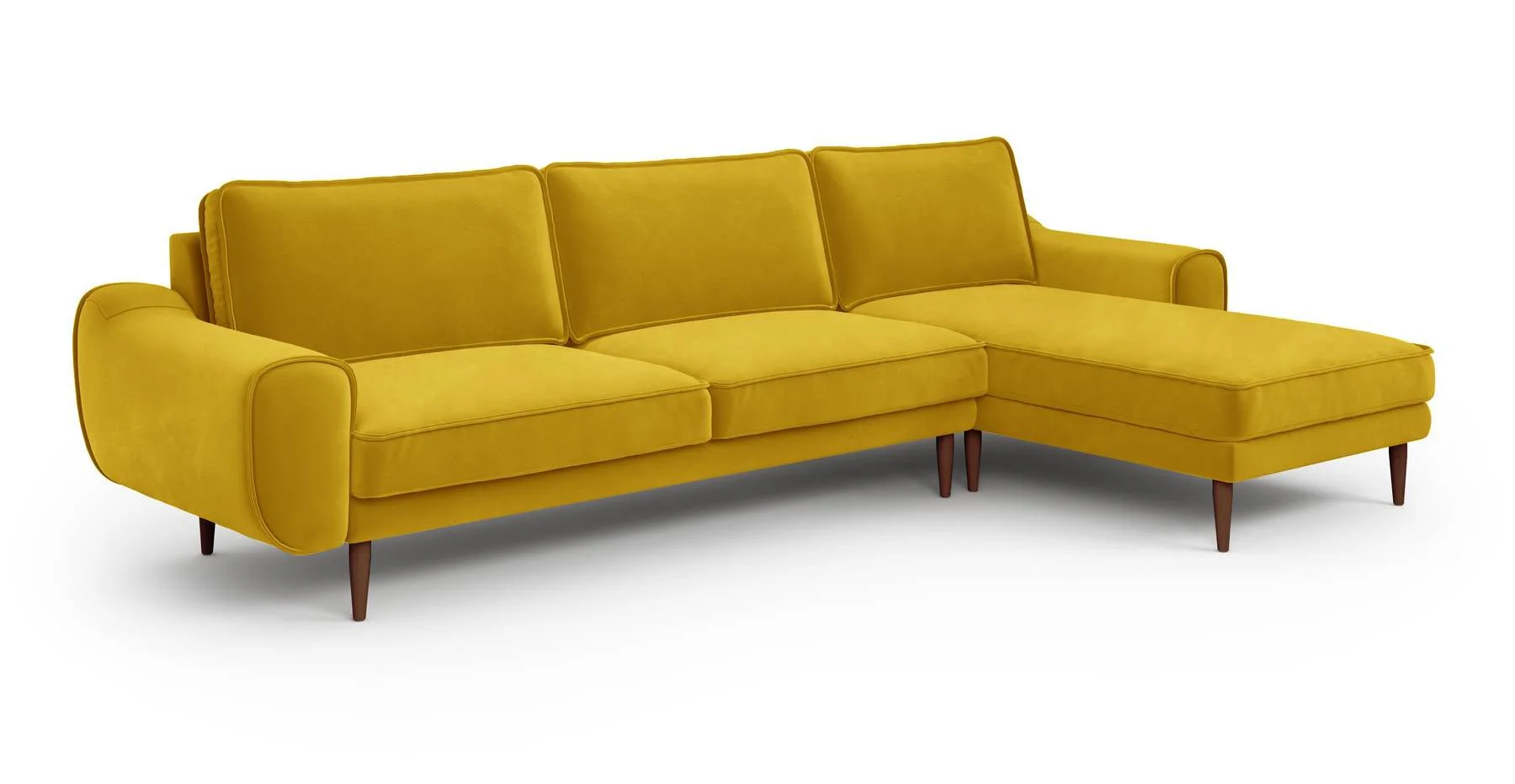 Klem 306 x 171 Köşe Ahşap Ayak - Kadife - Image 31