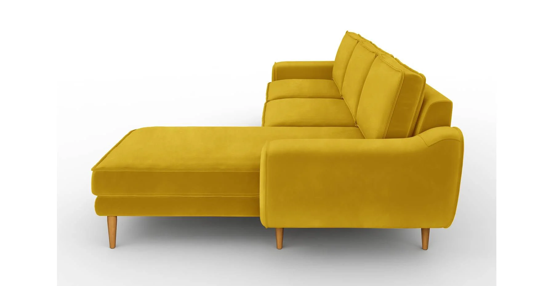 Klem 306 x 171 Köşe Ahşap Ayak - Kadife - Image 33
