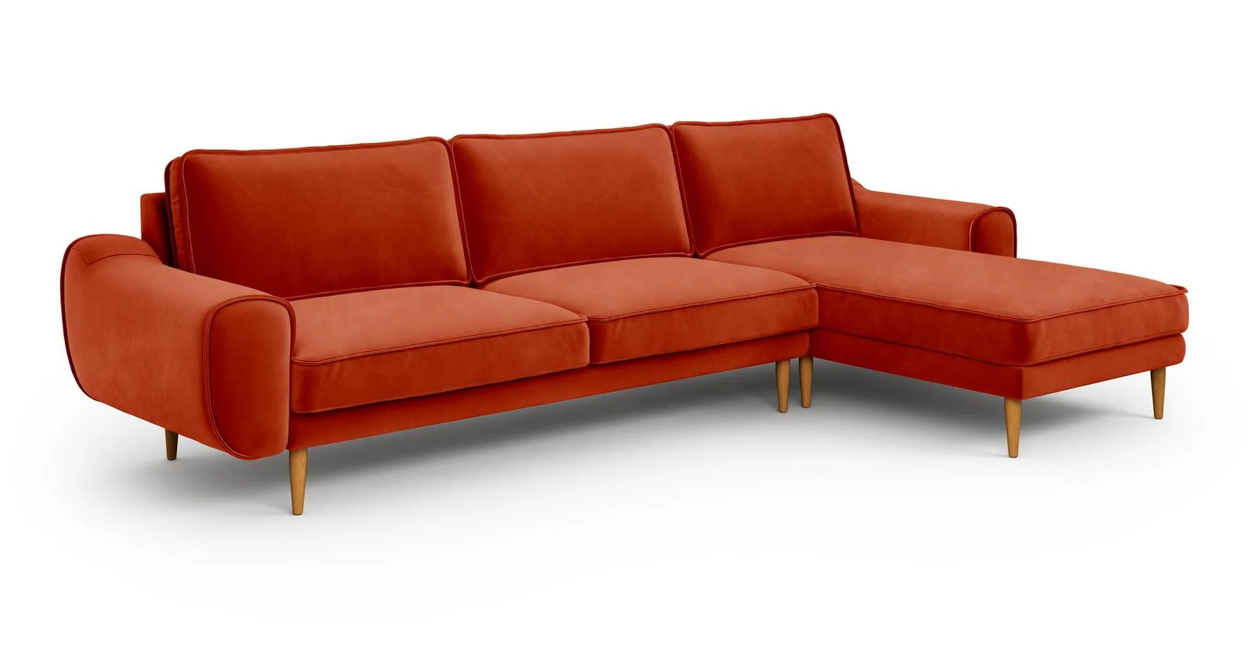 Klem 306 x 171 Köşe Ahşap Ayak - Kadife - Image 46