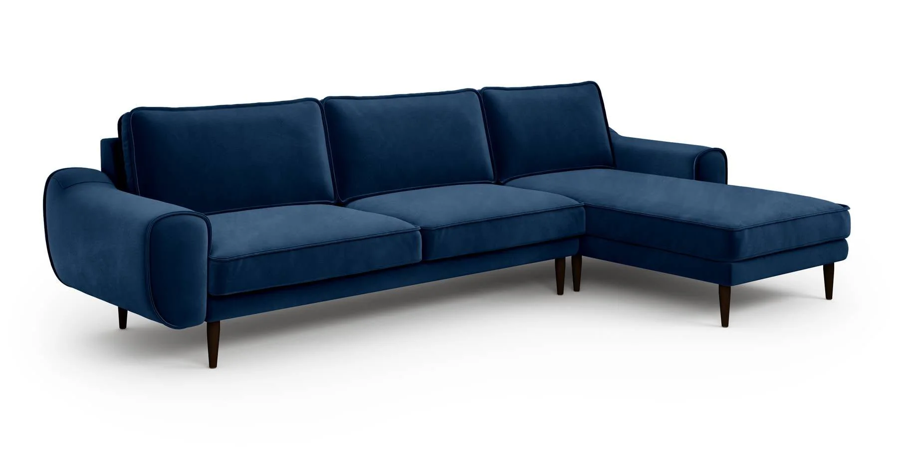 Klem 306 x 171 Köşe Ahşap Ayak - Kadife - Image 5