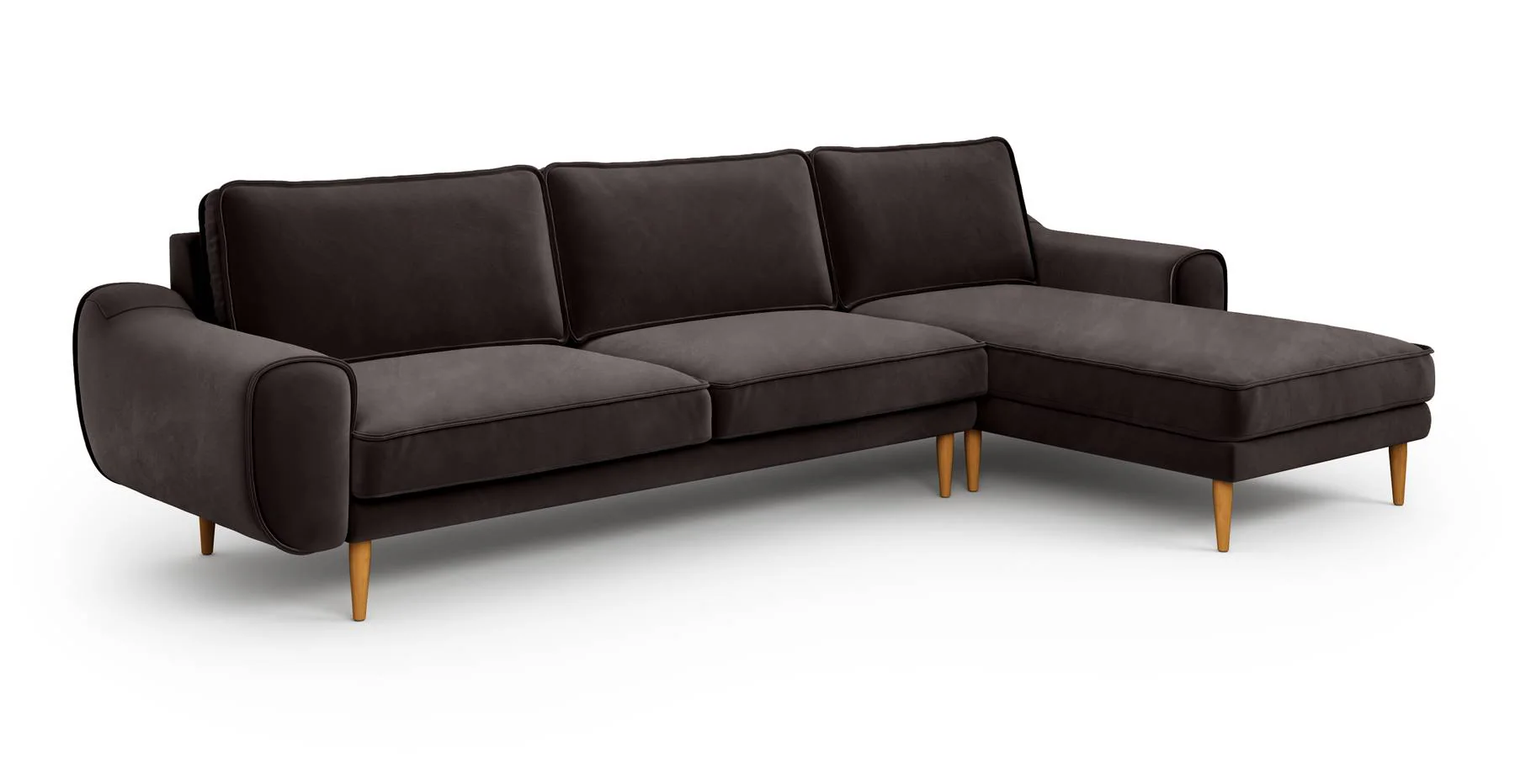 Klem 306 x 171 Köşe Ahşap Ayak - Kadife - Image 58
