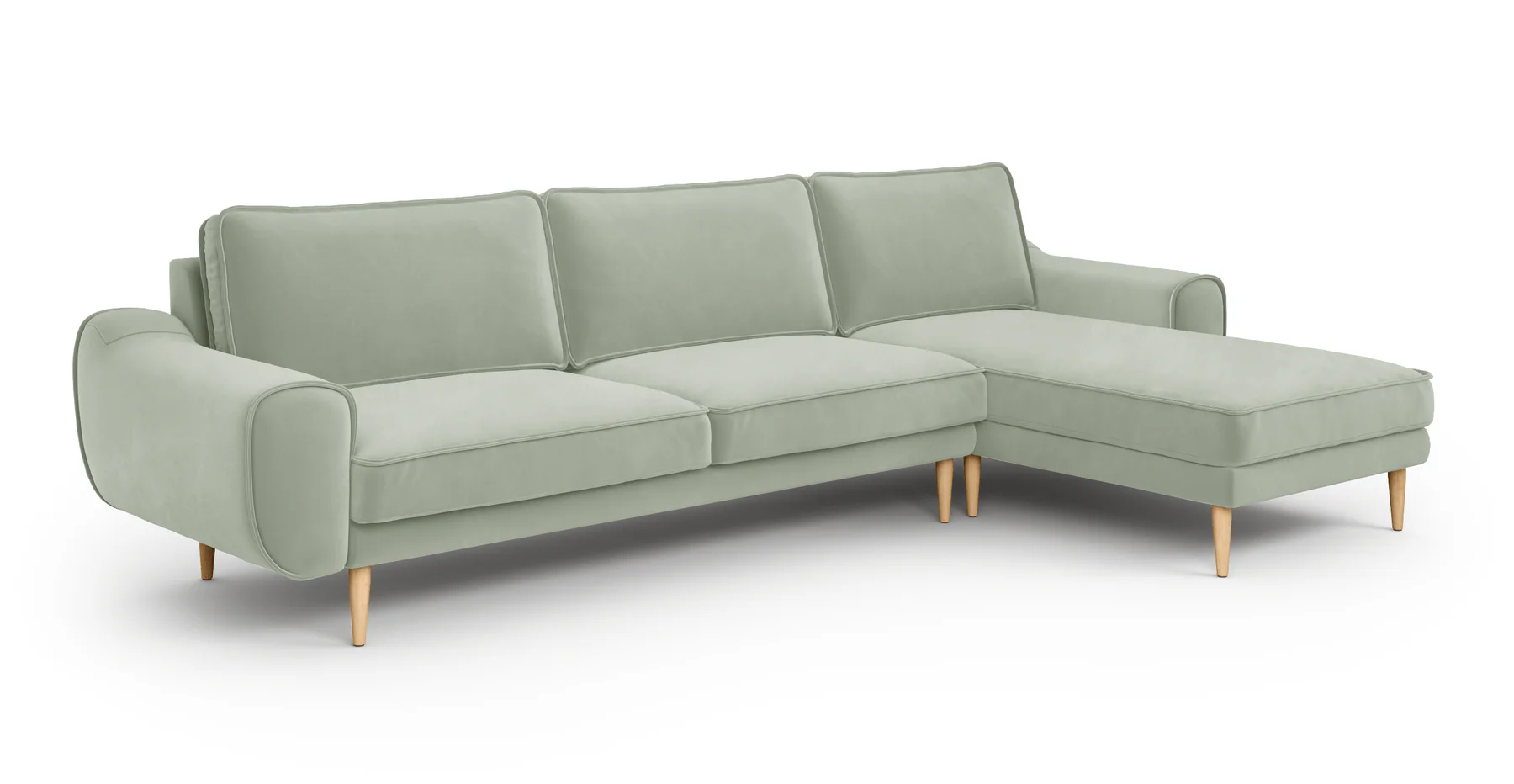 Klem 306 x 171 Köşe Ahşap Ayak - Kadife - Image 67