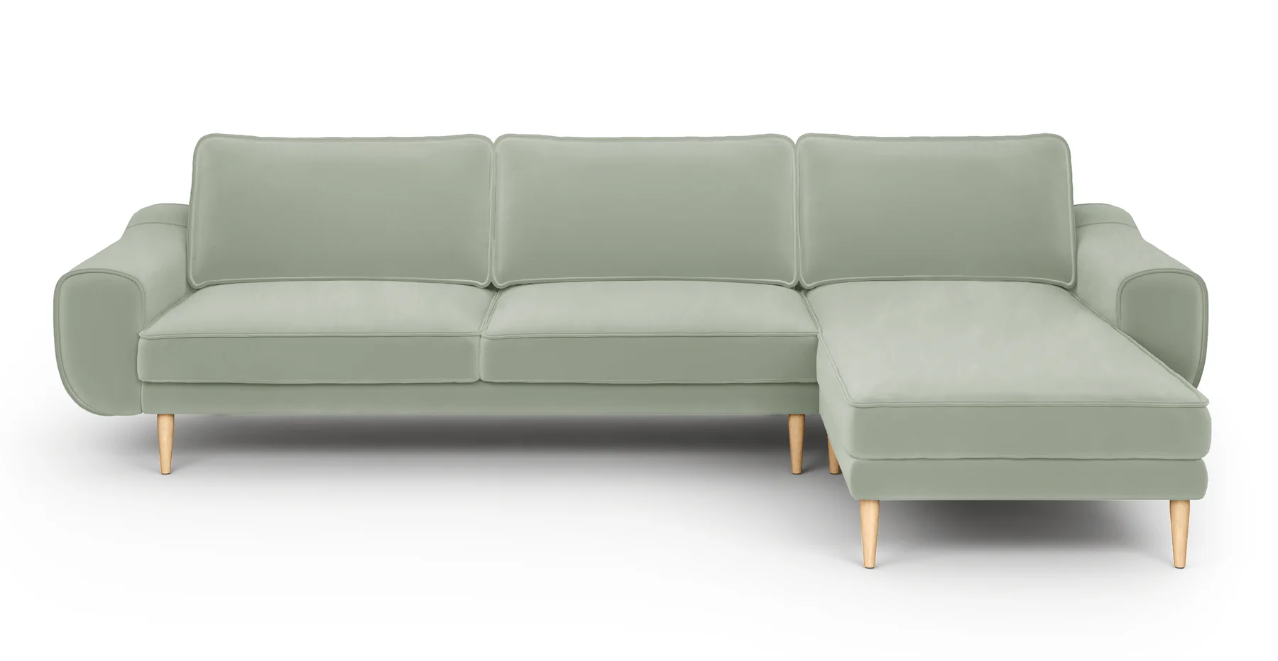 Klem 306 x 171 Köşe Ahşap Ayak - Kadife - Image 68