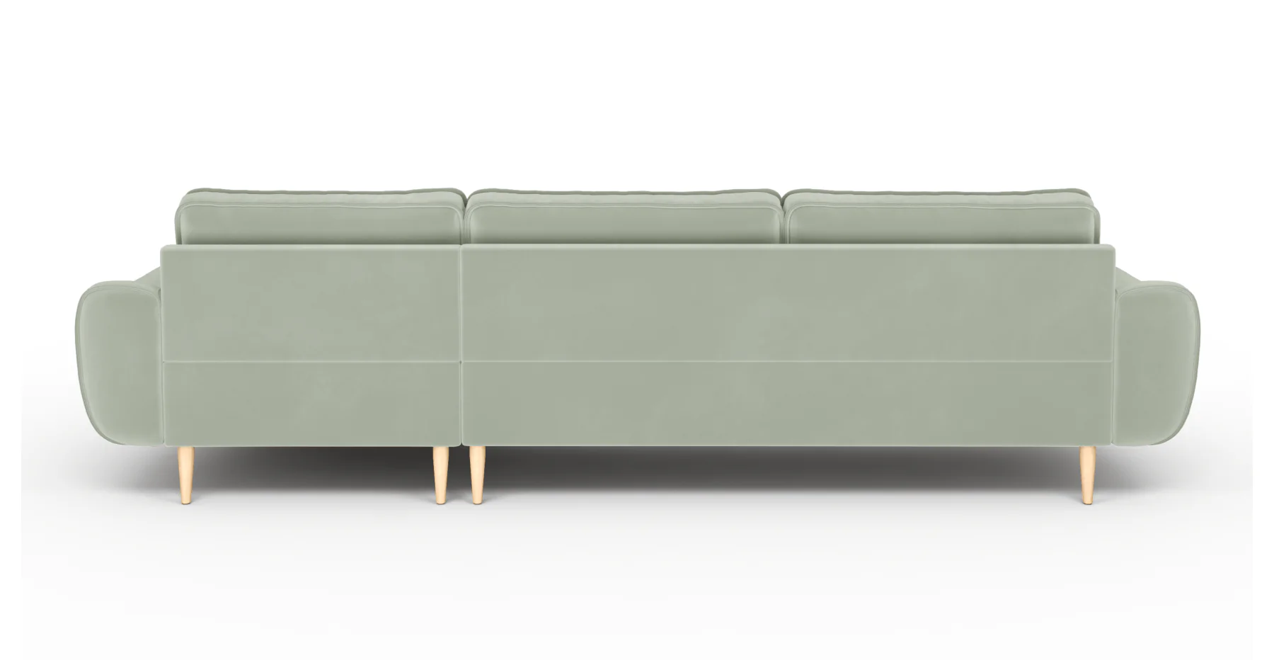 Klem 306 x 171 Köşe Ahşap Ayak - Kadife - Image 70