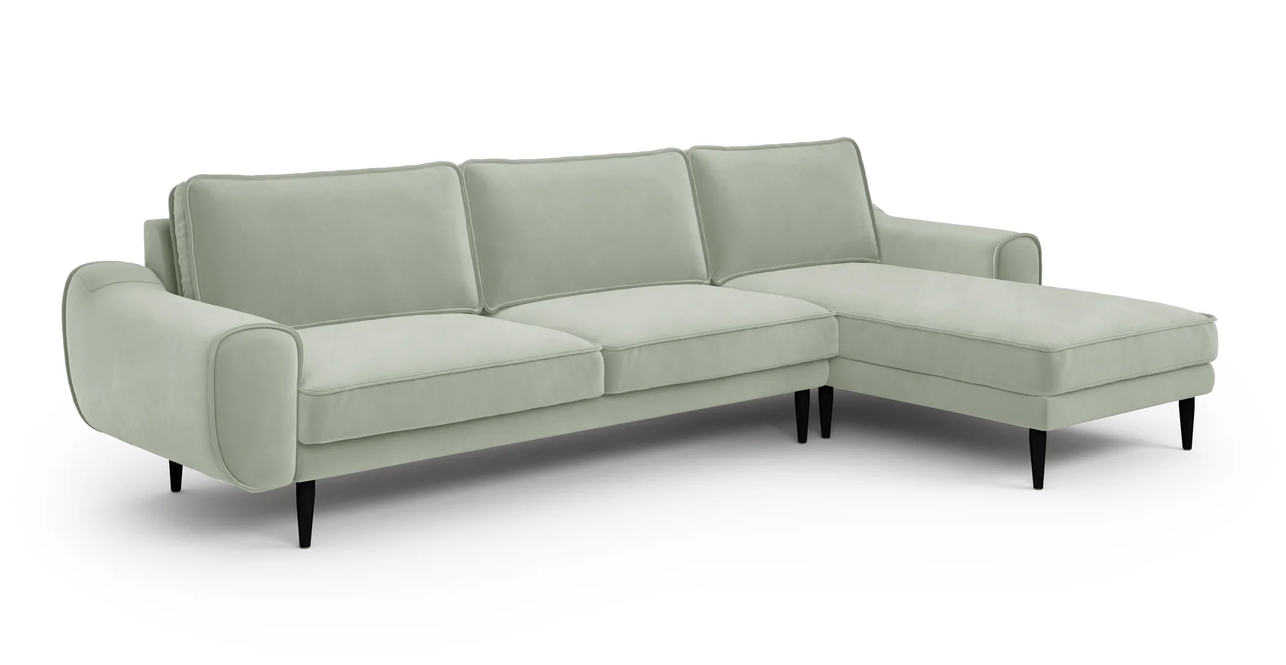 Klem 306 x 171 Köşe Ahşap Ayak - Kadife - Image 71