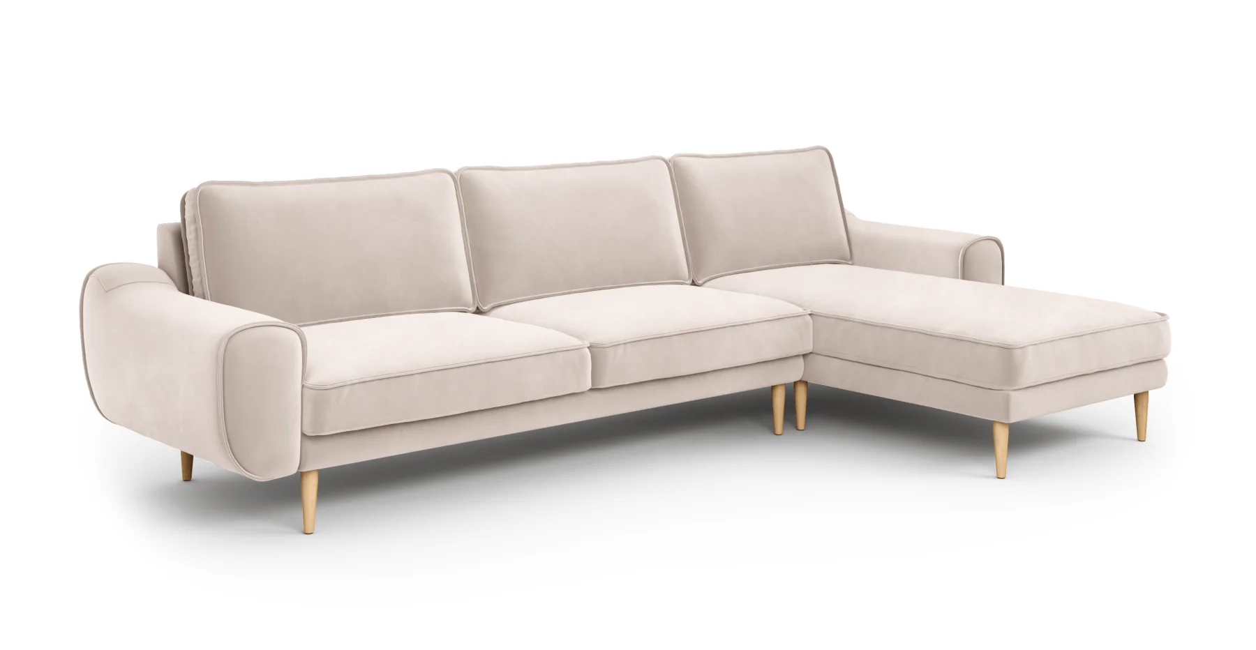 Klem 306 x 171 Köşe Ahşap Ayak - Kadife - Image 99
