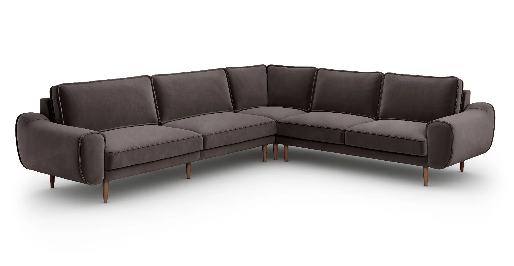 Klem 310 x 264 Köşe Ahşap Ayak - Kadife - Image 11