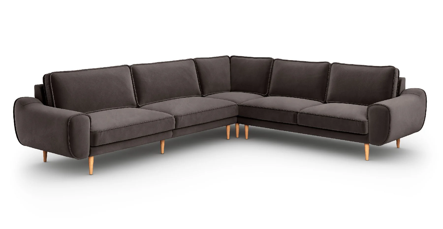 Klem 310 x 264 Köşe Ahşap Ayak - Kadife - Image 12