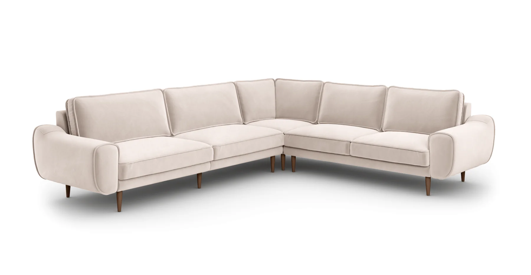 Klem 310 x 264 Köşe Ahşap Ayak - Kadife - Image 33