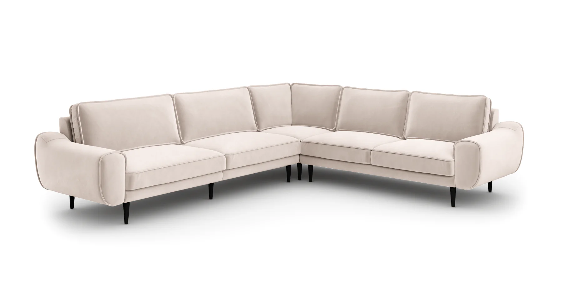 Klem 310 x 264 Köşe Ahşap Ayak - Kadife - Image 35