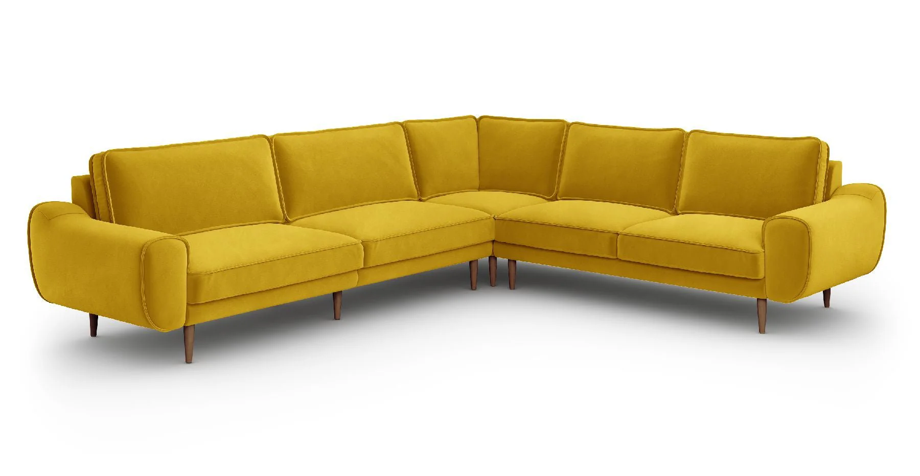 Klem 310 x 264 Köşe Ahşap Ayak - Kadife - Image 5