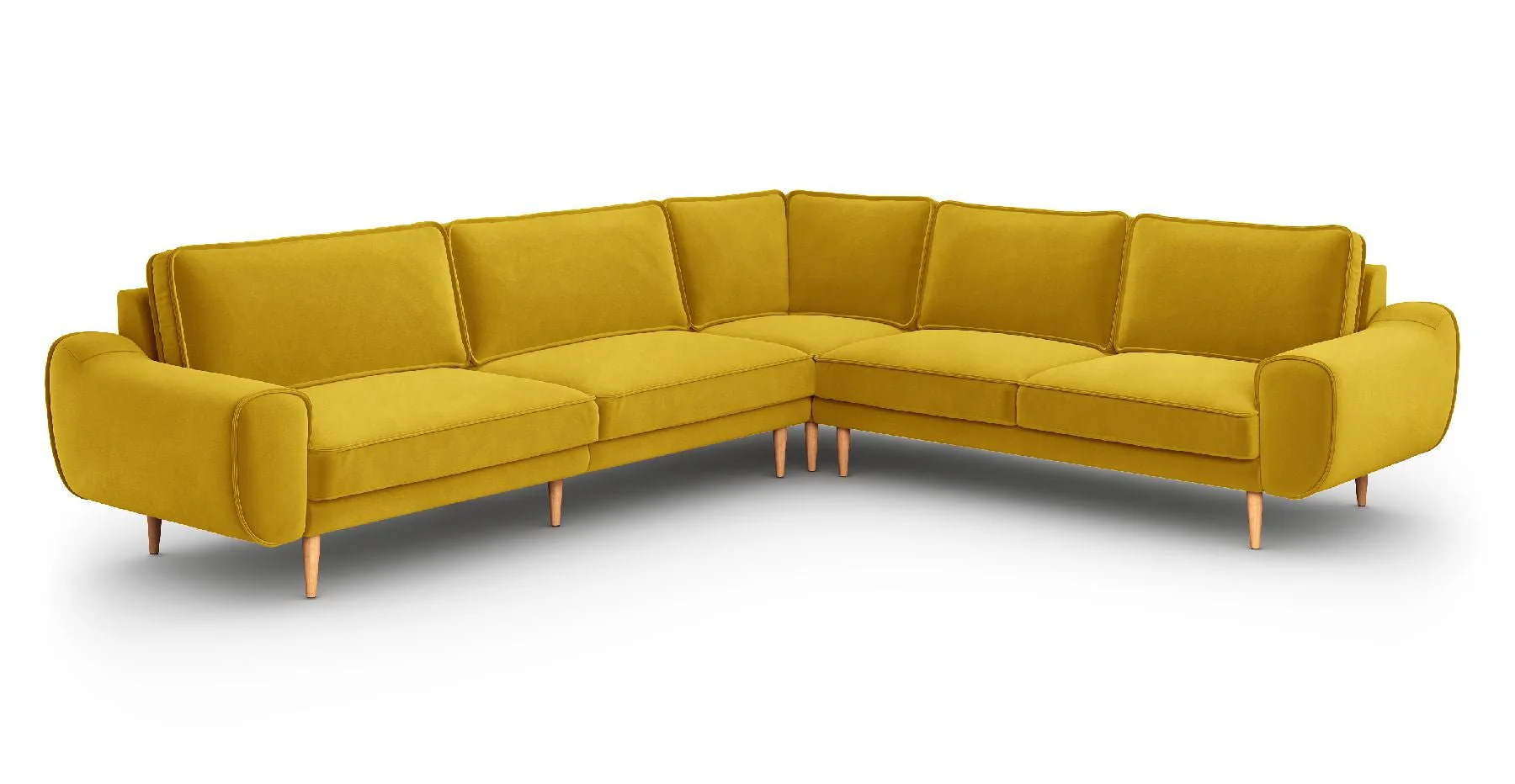Klem 310 x 264 Köşe Ahşap Ayak - Kadife - Image 6
