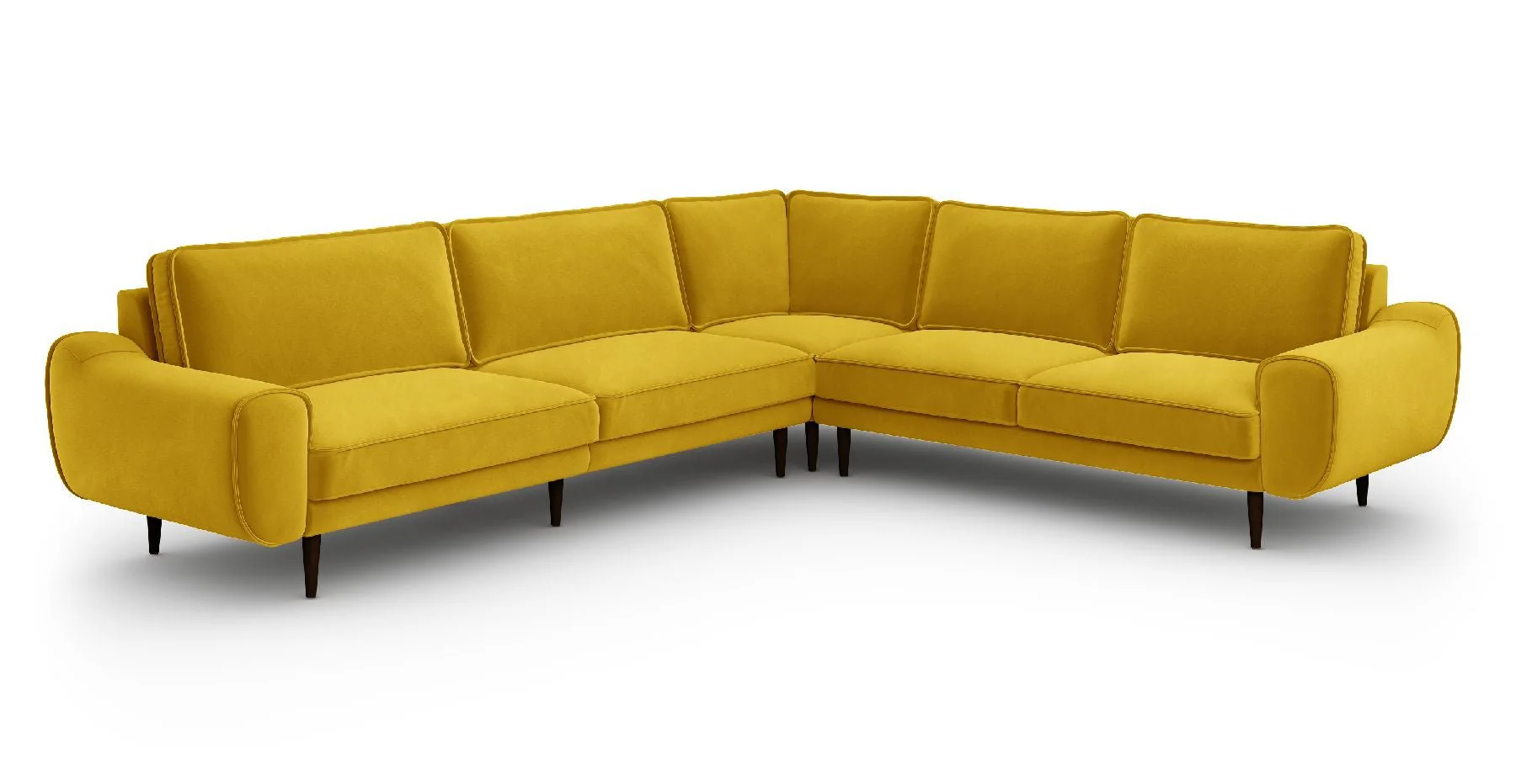 Klem 310 x 264 Köşe Ahşap Ayak - Kadife - Image 7
