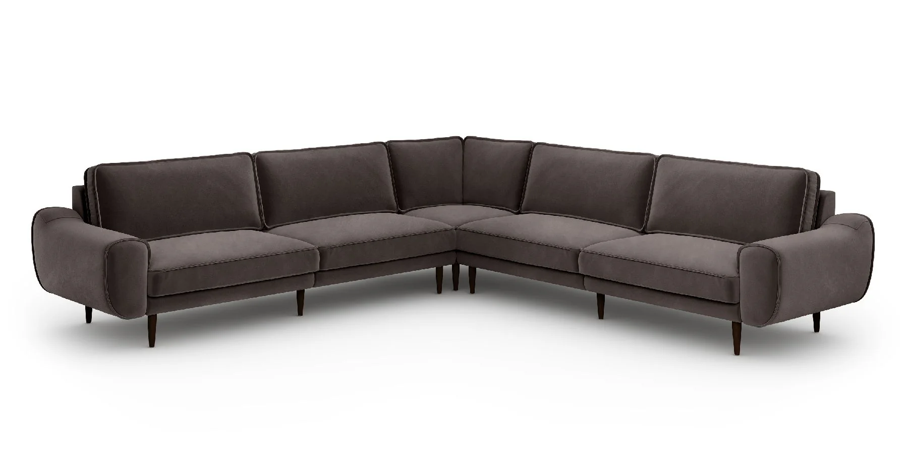 Klem 310 x 310 Köşe Ahşap Ayak - Kadife - Image 15