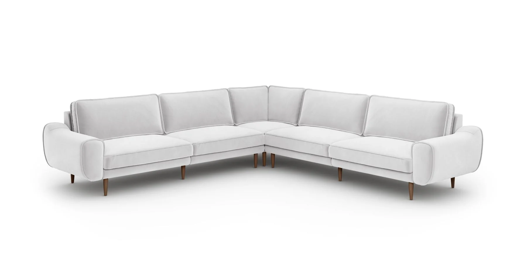 Klem 310 x 310 Köşe Ahşap Ayak - Kadife - Image 22
