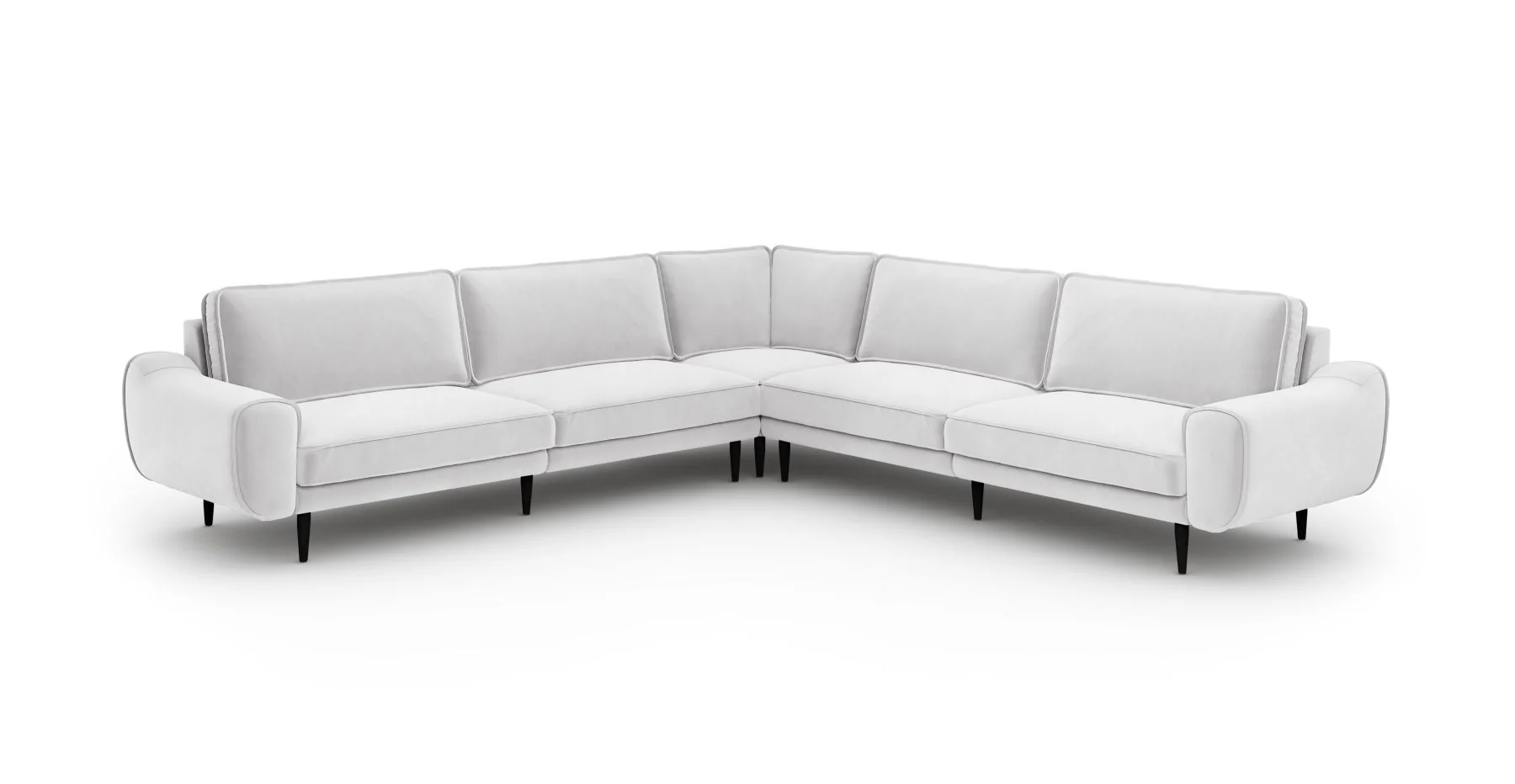 Klem 310 x 310 Köşe Ahşap Ayak - Kadife - Image 24