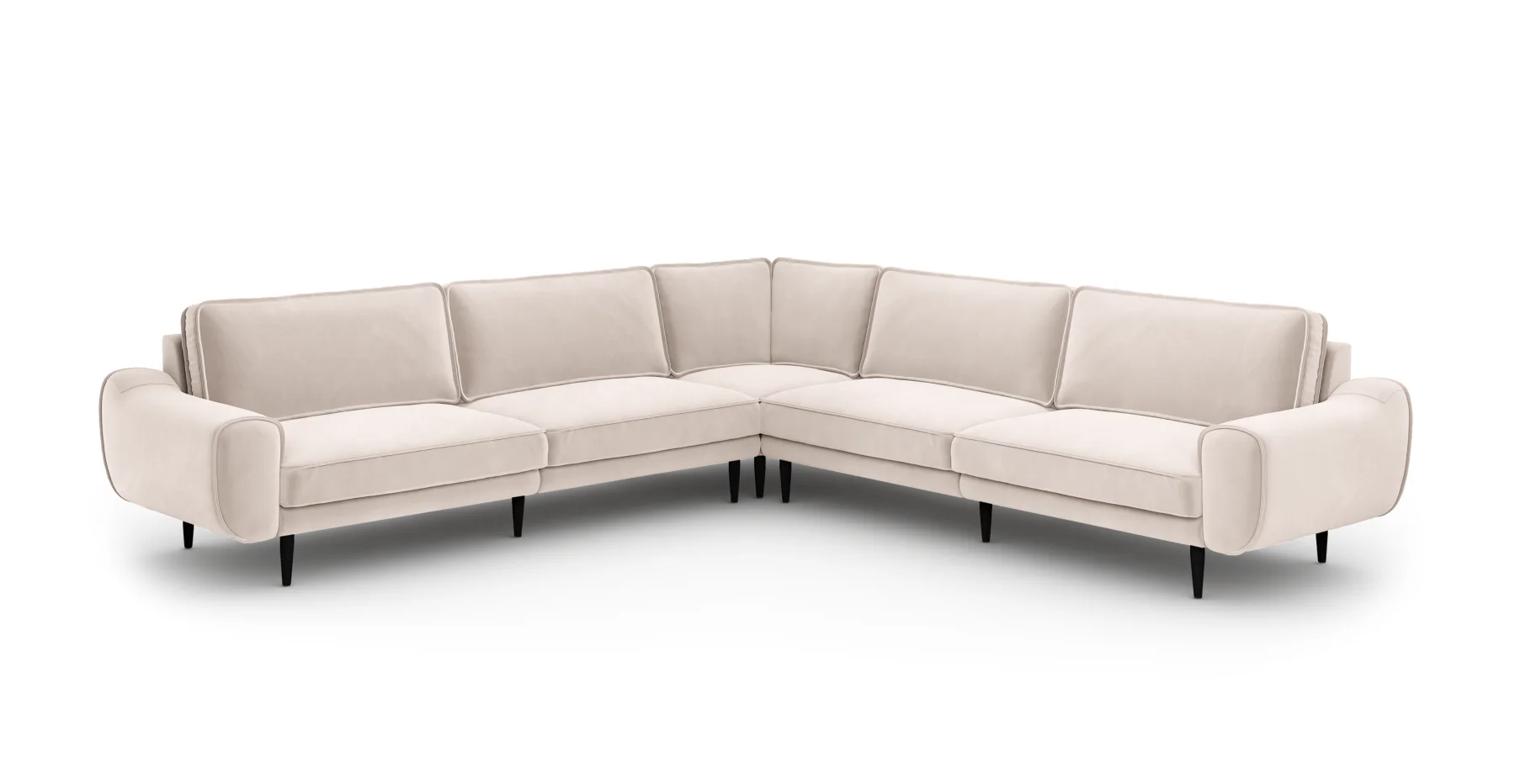 Klem 310 x 310 Köşe Ahşap Ayak - Kadife - Image 35