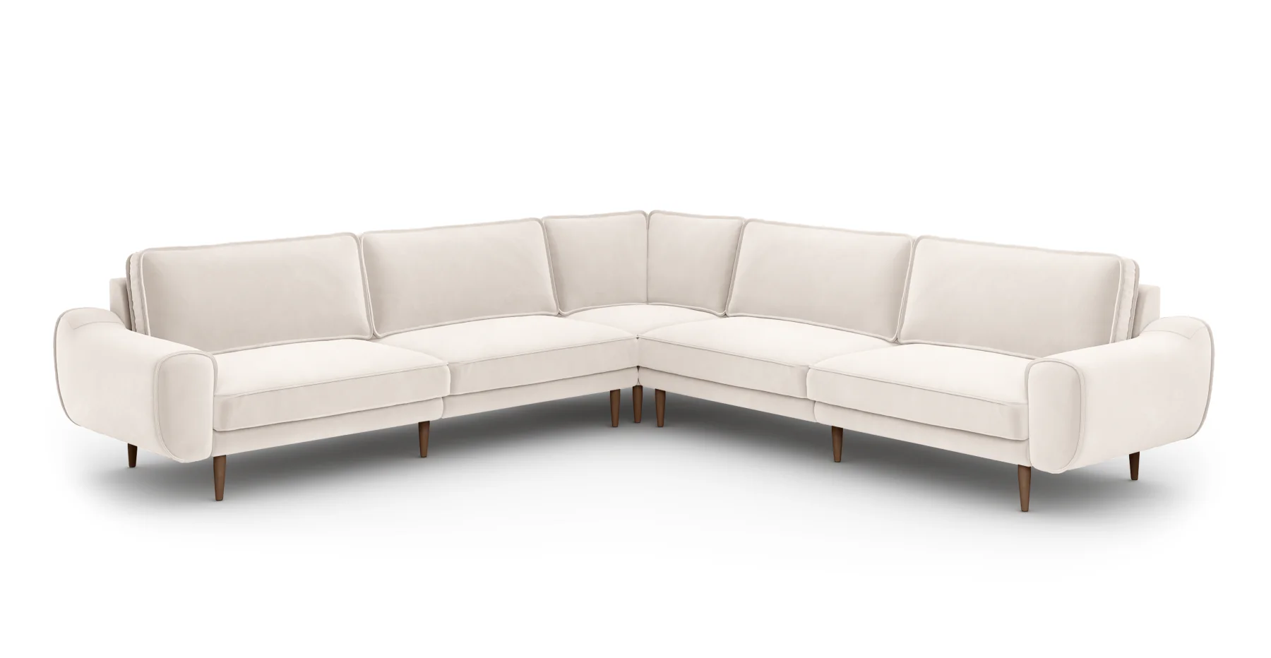Klem 310 x 310 Köşe Ahşap Ayak - Kadife - Image 37
