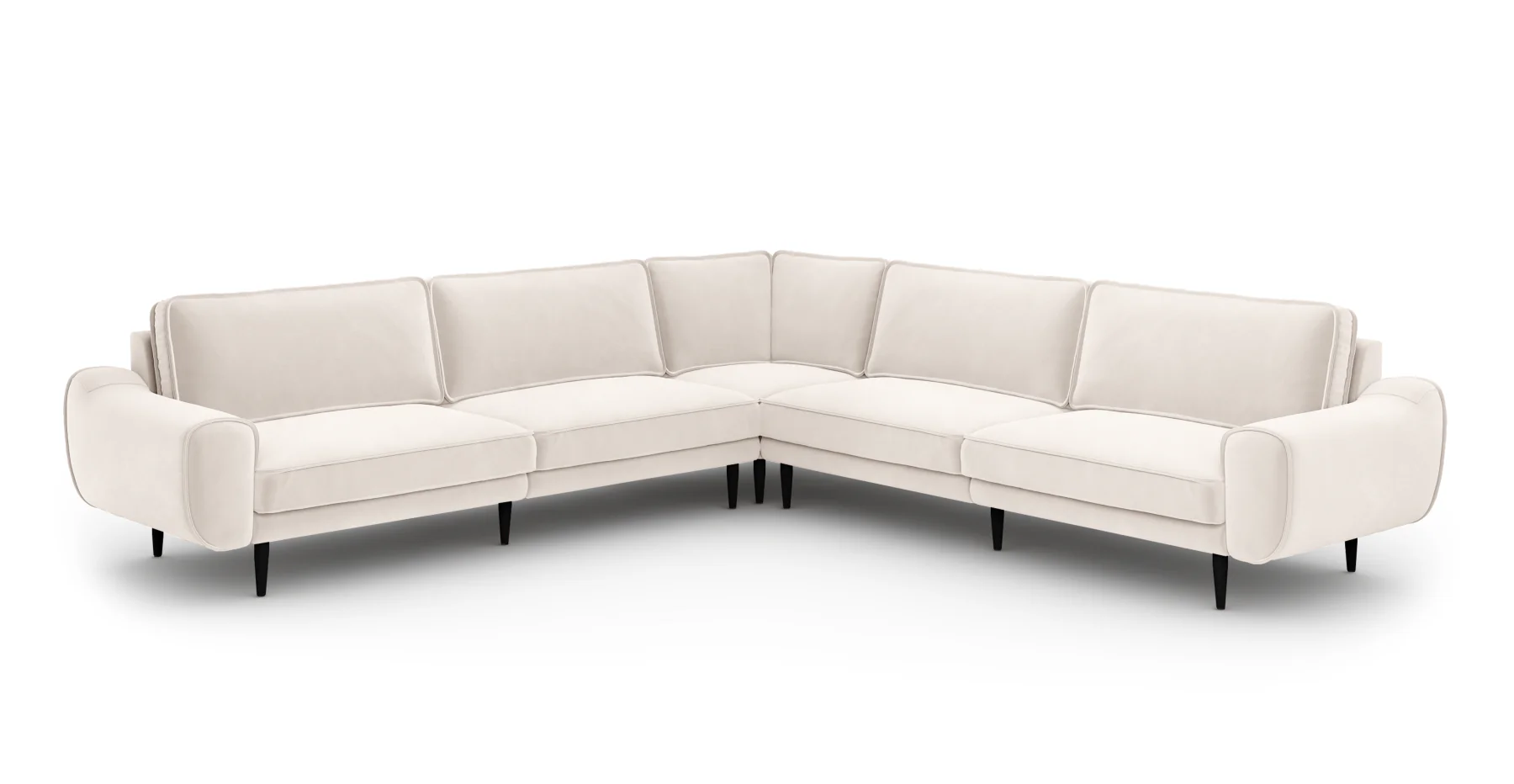 Klem 310 x 310 Köşe Ahşap Ayak - Kadife - Image 39