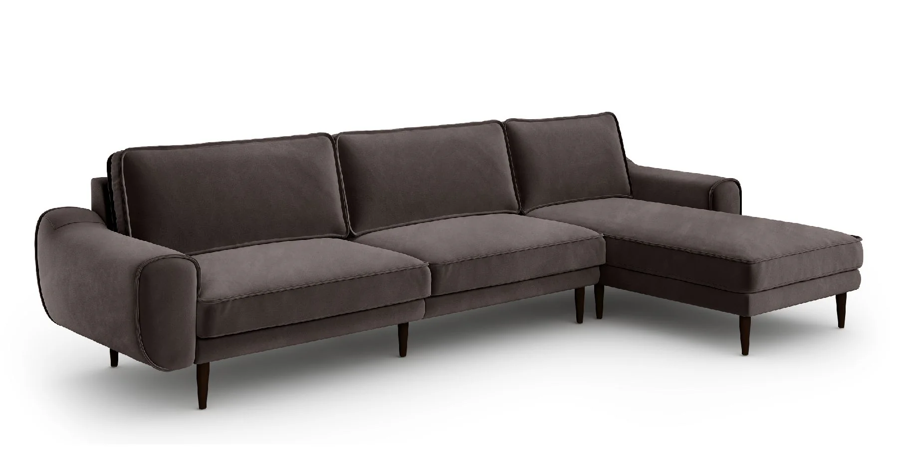 Klem 326 x 171 Köşe Ahşap Ayak - Kadife - Image 15