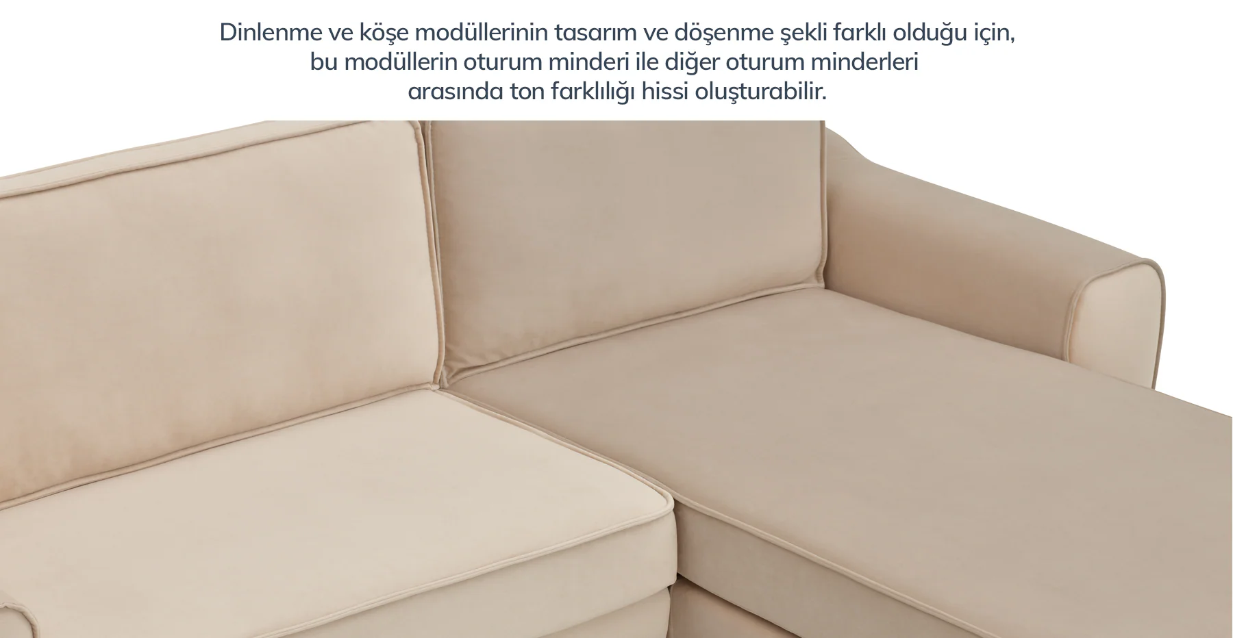 Klem 326 x 171 Köşe Ahşap Ayak - Kadife - Image 150