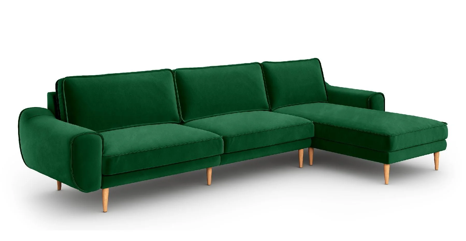 Klem 326 x 171 Köşe Ahşap Ayak - Kadife - Image 17